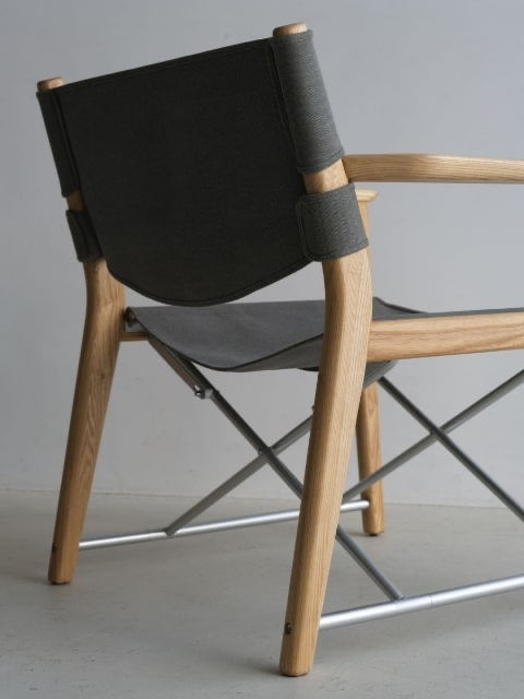 Natural Oak X Gray Fabric 本色橡木 x 灰色布料
