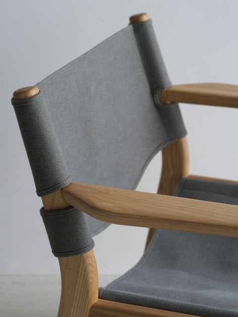 Natural Oak X Gray Fabric 本色橡木 x 灰色布料