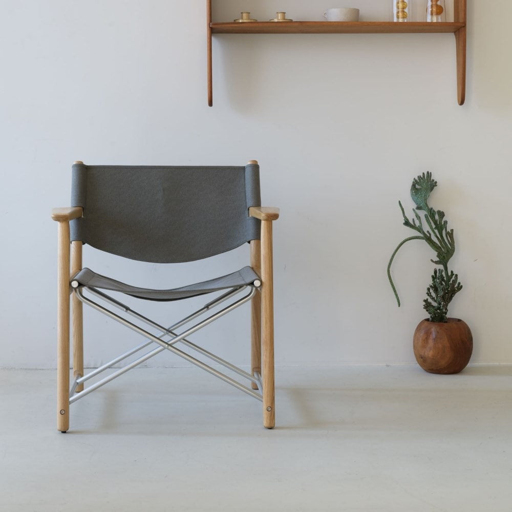 Natural Oak X Gray Fabric 本色橡木 x 灰色布料